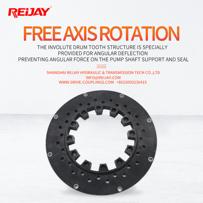 Vibration Reduction SAE Flywheel Coupling For Hydraulic Pump Engine